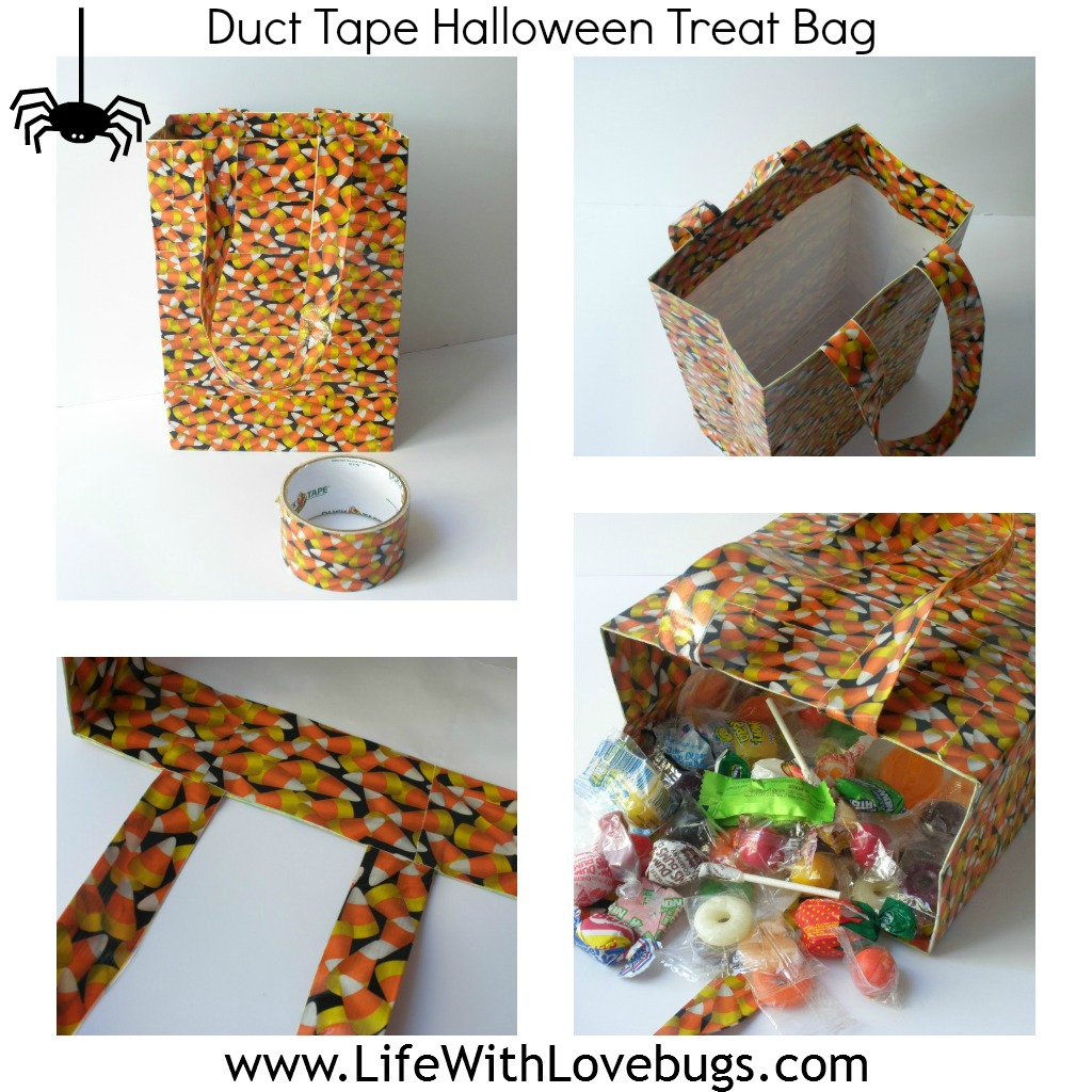 Duct Tape Halloween Treat Bag
