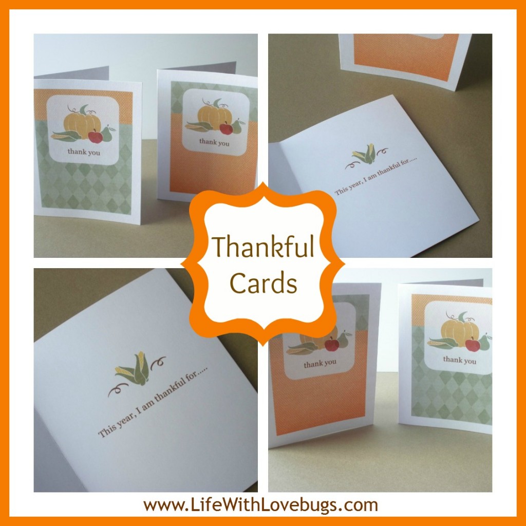 Thankful Cards