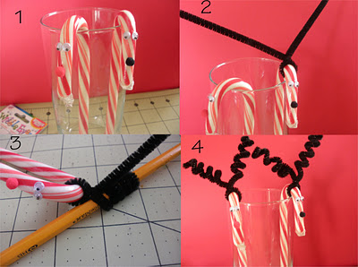 How to Make a Candy Cane Reindeer