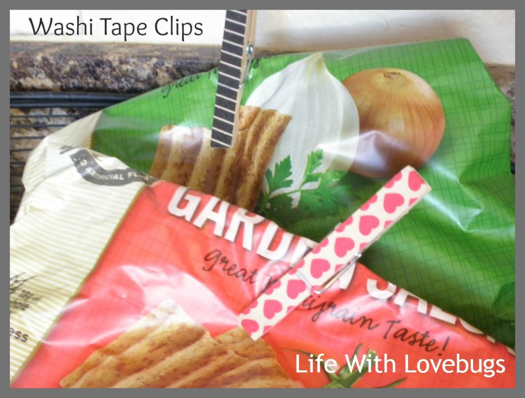 Washi Tape Chip Clip