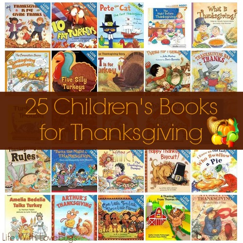 25 Children's Books for Thanksgiving