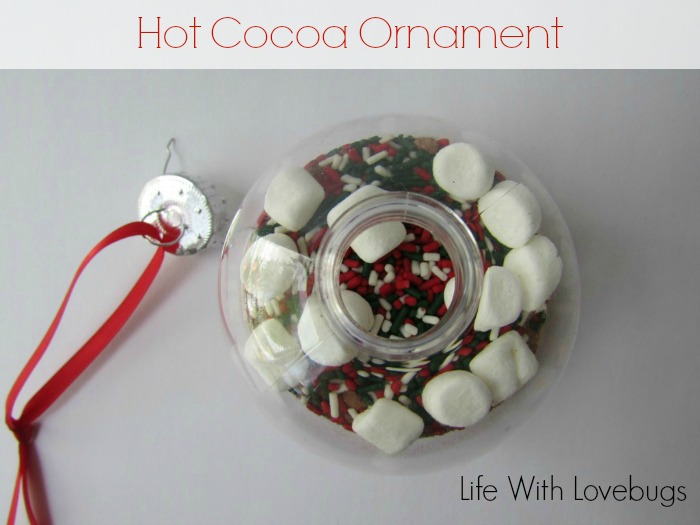 Hot Cocoa Ornament  - Hang it on the tree, or give it as a gift for Christmas!