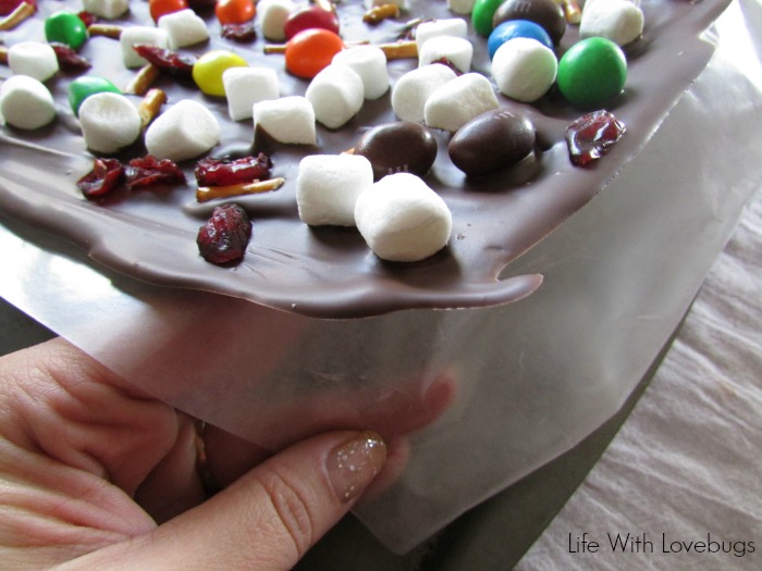 How to Make M&M Candy Bark #shop 