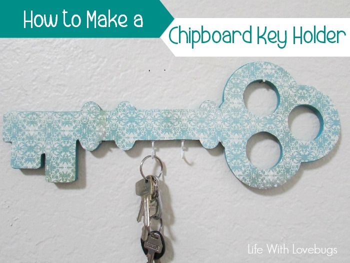How to Make a Chipboard Key Holder