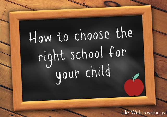 Choosing The Right School For Your Child