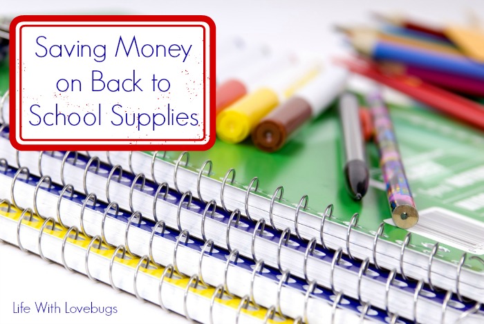 Saving Money on Back to School Supplies