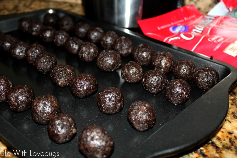 Chocolate Covered Cookie Balls