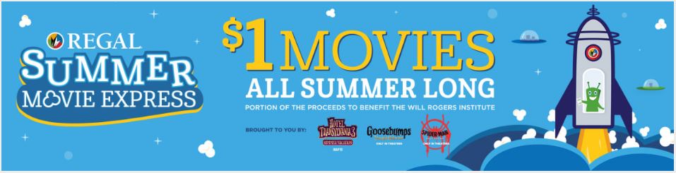 Regal Cinemas $1 Summer Movie Express