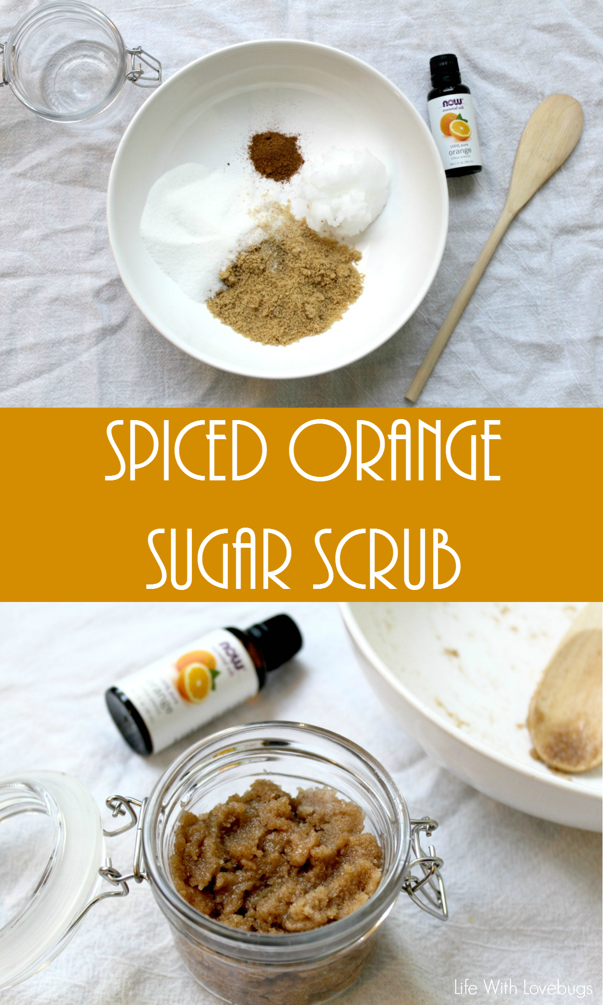 Spiced Orange Sugar Scrub