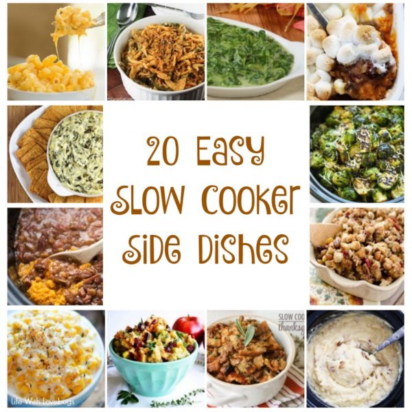 20 Slow Cooker Side Dishes 