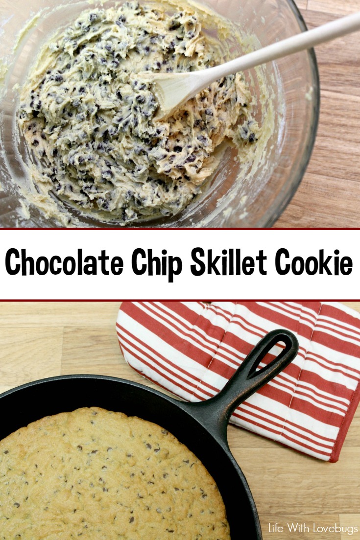 Skillet Chocolate Chip Cookie 