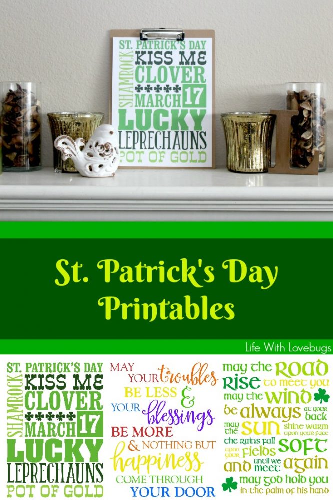 St. Patrick's Day Printables