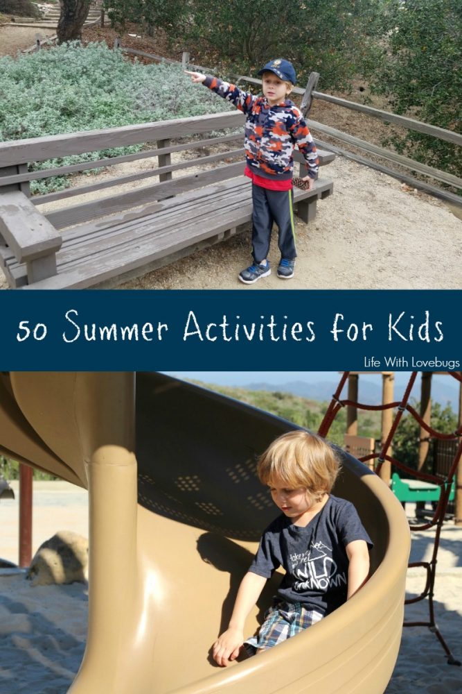 50 Summer Activities For Kids