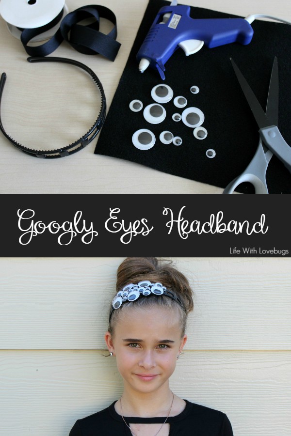 DIY Halloween Accessory: Googly Eyes Headband 