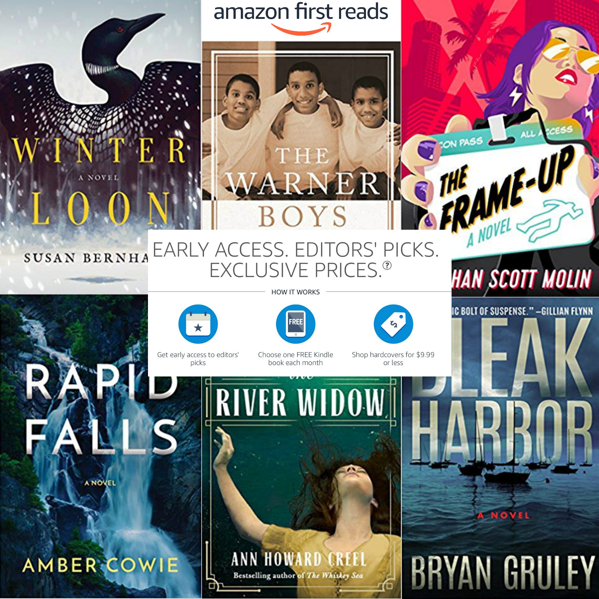 Amazon First Reads November Books