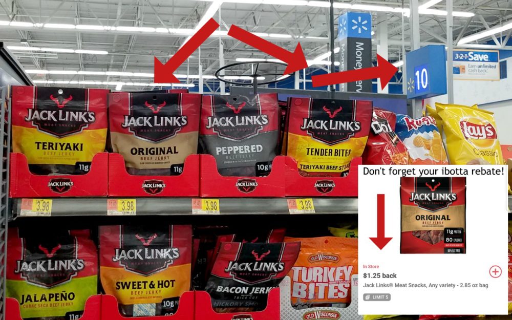 Jack Links Beef Jerky at Walmart