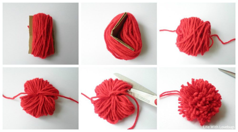How To Make a Yarn PomPoms