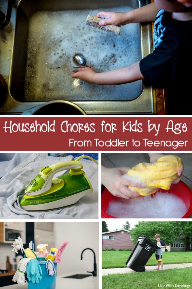 Household Chores for Kids of All Ages - From Toddlers to Teenagers