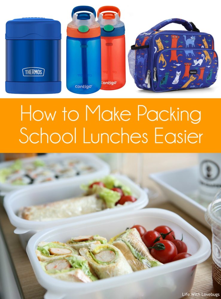 How to Make Packing School Lunches Easier 