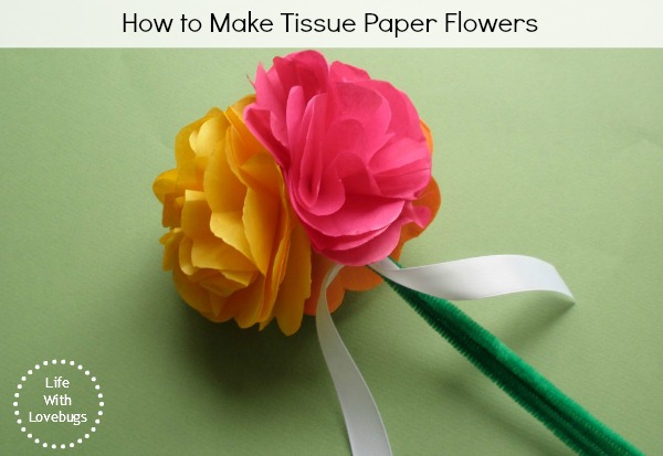 Easy DIY Tissue Paper Flowers - Love Mischka