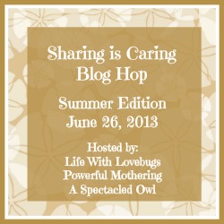 Sharing is Caring Summer Blog Hop