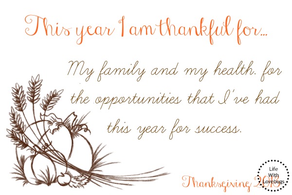 Thankful Cards for Thanksgiving
