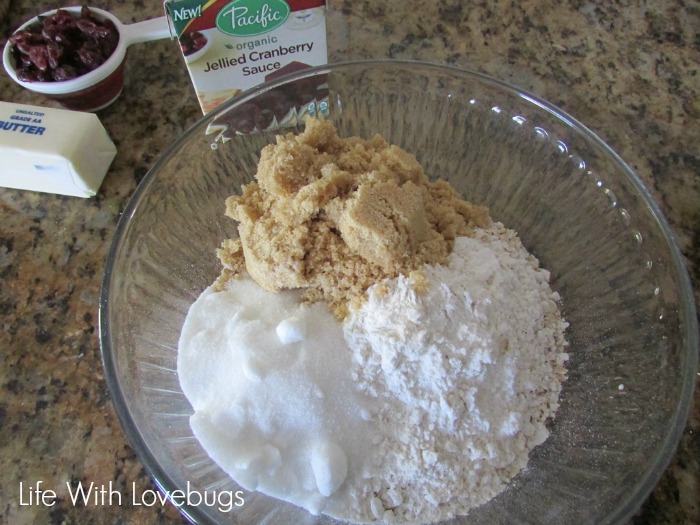 Cranberry Oatmeal Crumble 