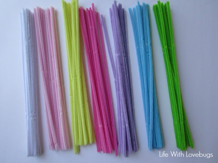 How To Make Pipe Cleaner Flowers