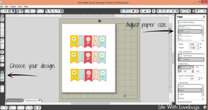 How to Make a Silhouette Print and Cut Card 