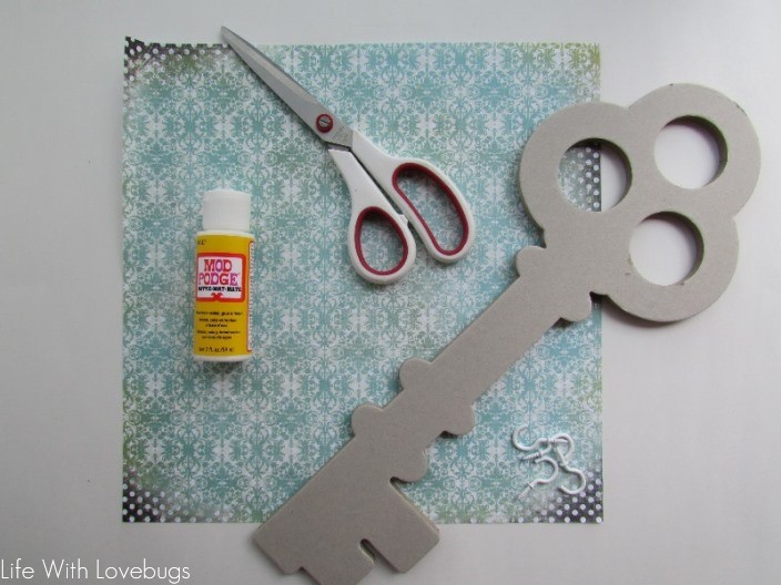 Chipboard Key Holder