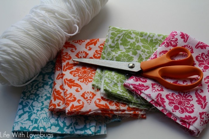 How to Make a Fabric Tie Banner