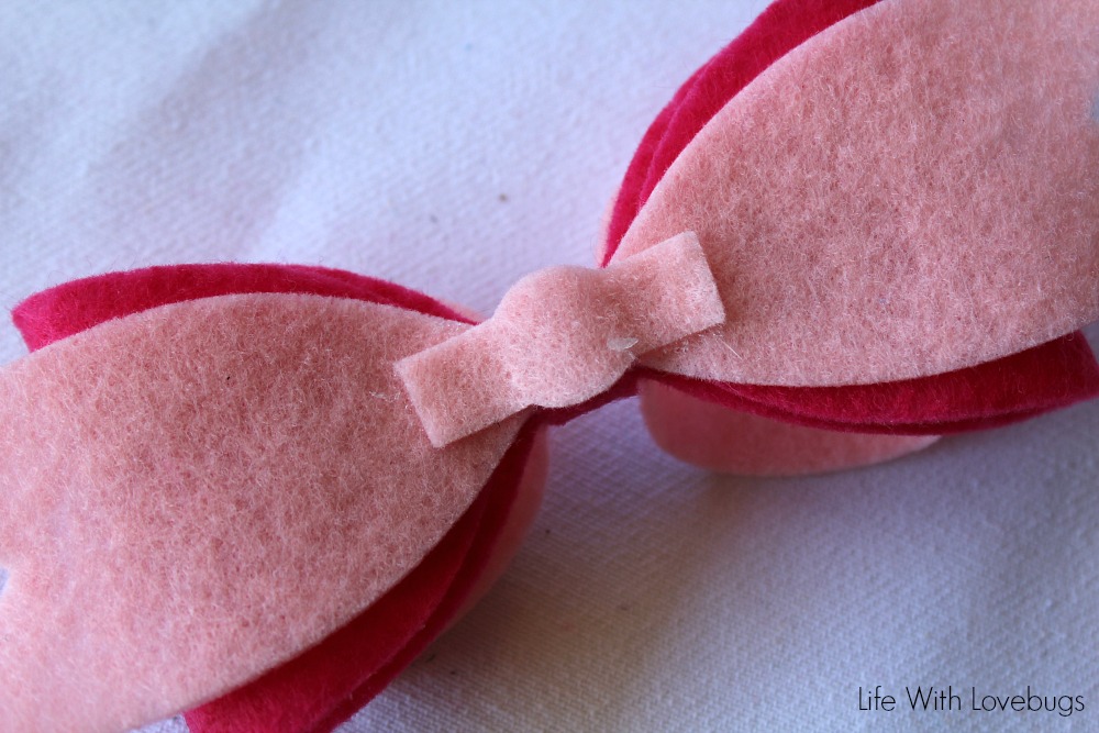 No Sew Felt Hair Bow
