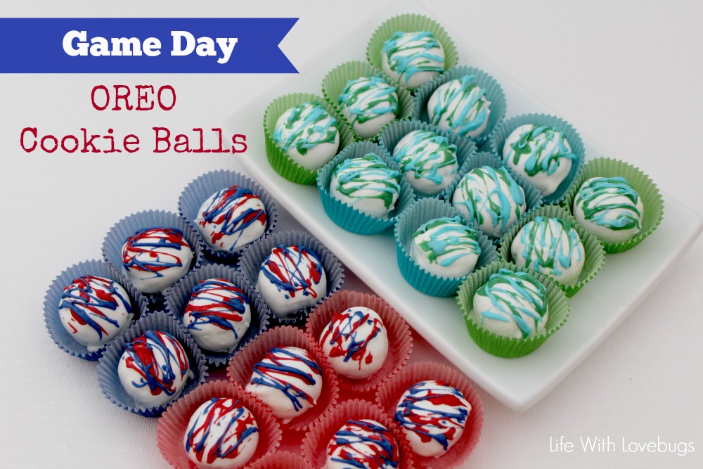 Game Day OREO Cookie Balls 