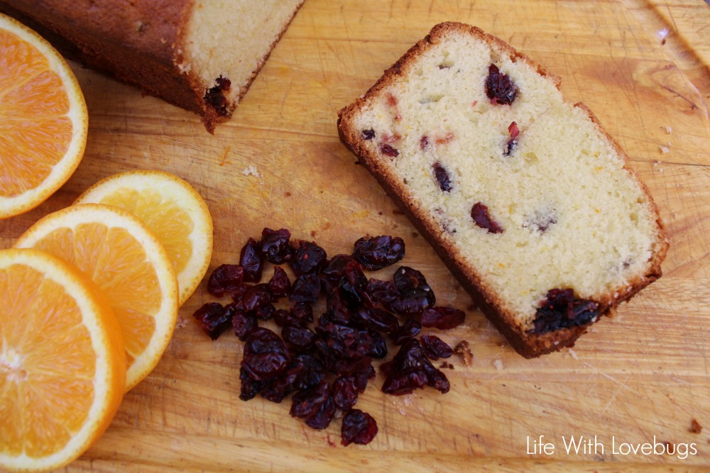 Orange Cranberry Yogurt Bread