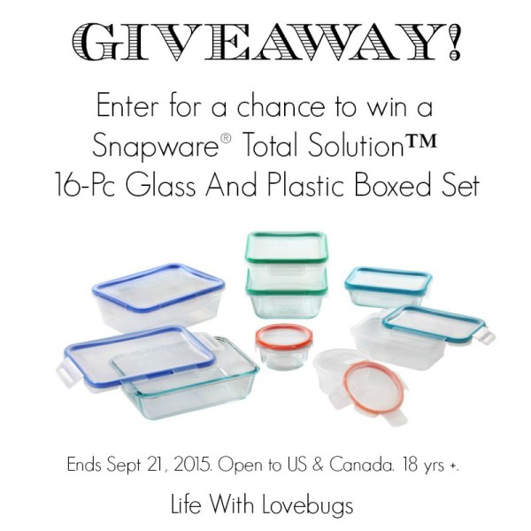 Snapware® Total Solution™ Giveaway