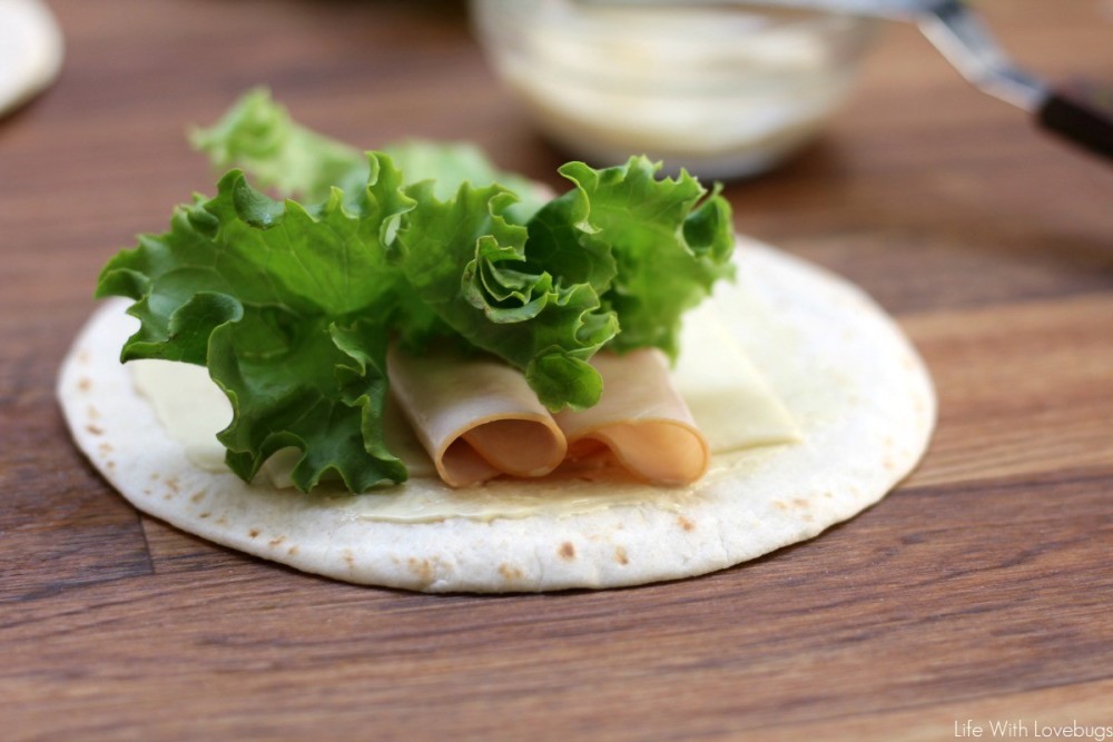 Garlic Herb Turkey Rollup Bites