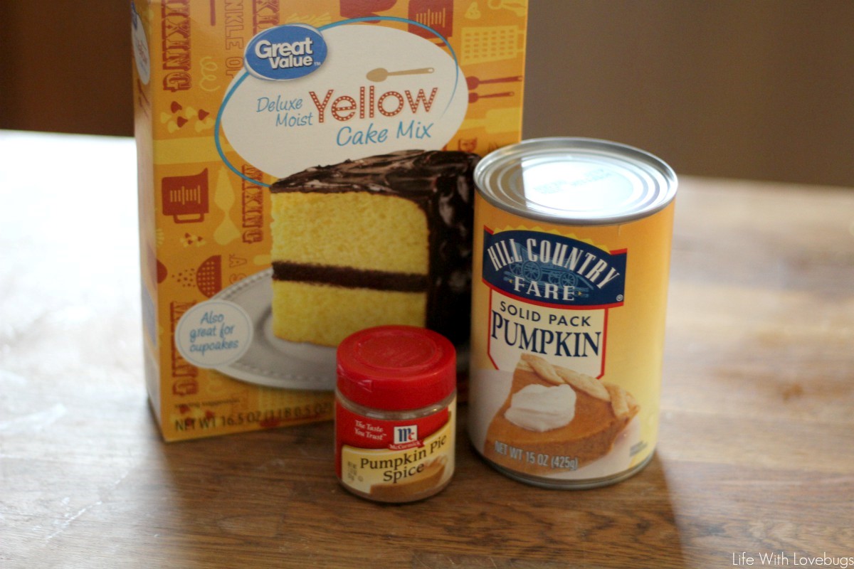 3 Ingredient Pumpkin Spice Muffins 