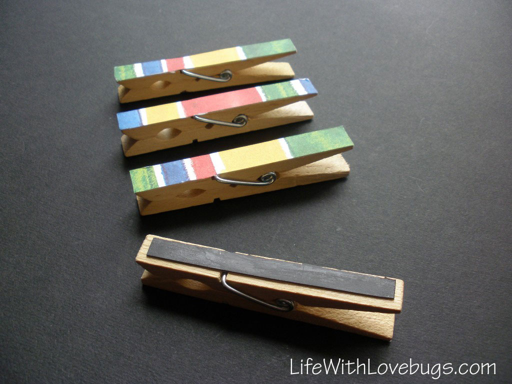 Clothespin Magnet
