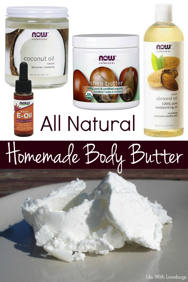 All Natural Homemade Body Butter