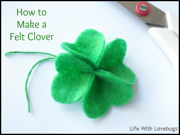 How to Make a Felt Clover