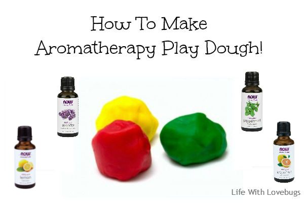 How to Make Aromatherapy Play Dough