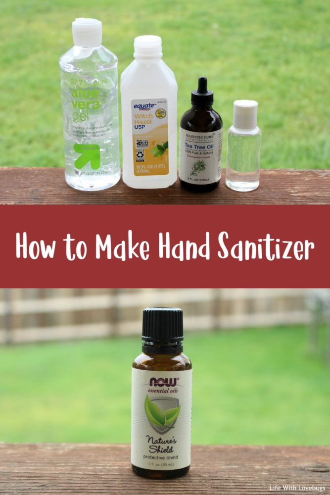How to Make Hand Sanitizer 