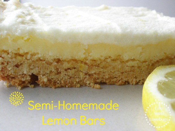 Semi-Homemade Lemon Bars
