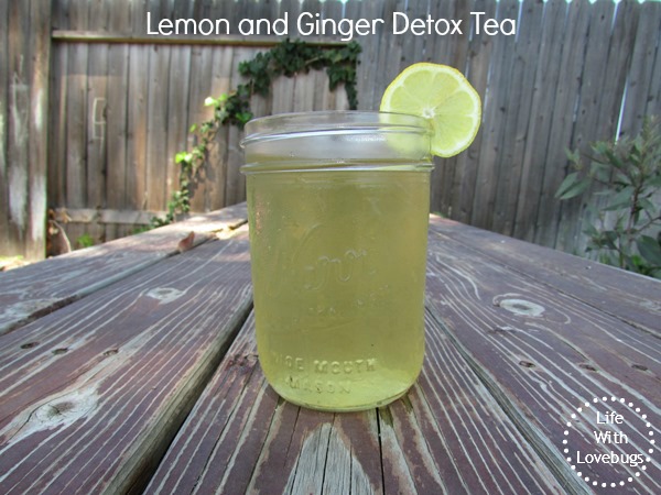 Lemon and Ginger Detox Tea