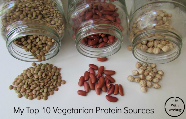 My Top 10 Vegetarian Protein Sources
