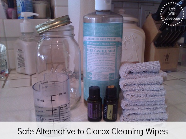 Safe Alternative to Clorox Cleaning Wipes