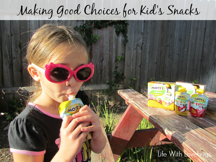 Making Good Choices for Kid's Snacks