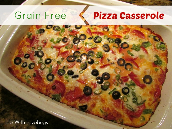 Grain Free Pizza Casserole
