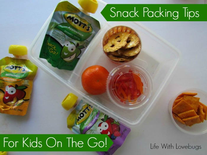 Snack Packing Tips for Kids on the go!