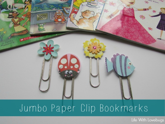 Jumbo Paper Clip Bookmarks